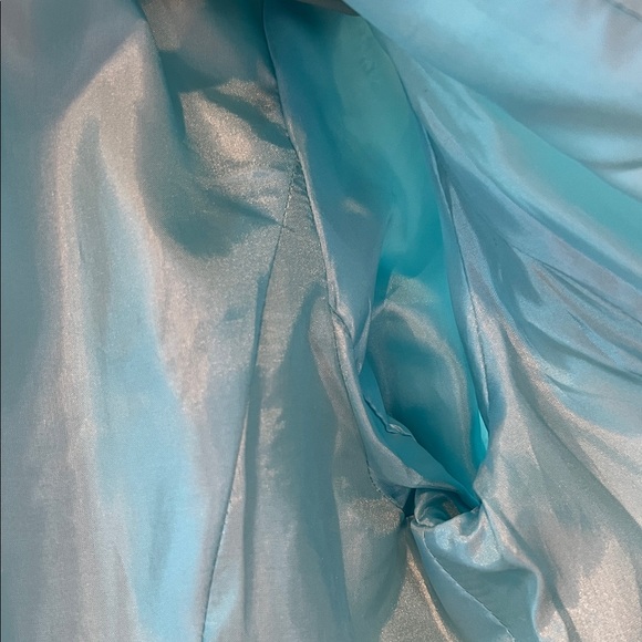 Élan Chic Light Blue Women's Blazer - Picture 6 of 16